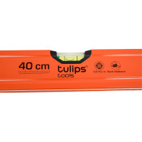 Уровень Tulips tools 2 глазка, 40 см II13-601