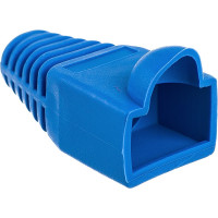 Изолирующий колпачок для разъемов RJ-45 Hyperline BOOT-BL-10, синий, 10 штук 251953
