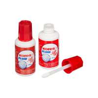 Корректирующая жидкость Kores Soft Tip FLUID 25мл на быстросохнущей основе, аппликатор 620