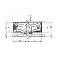 Скрытая петля SIMONSWERK Tectus TE 640 3D A8 F1 67570