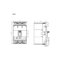 Автомат в литом копусе iskra MOD1-3NL-50 УТ-00033728