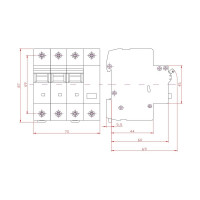Автомат дифференциальный iskra RFI4-C-16/0.3 УТ-00019761
