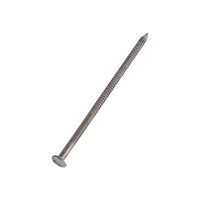 Ершеные гвозди STEELFIX 3,4х90 с плоской головкой, без покрытия 147шт А-00361