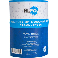 Кислота ортофосфорная (0.5 л; 72-75%; класс А) Connector KIPA-75-500
