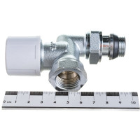 Термостатический угловой клапан IVANCI с осевым управлением, 1/2" 	IVC.103007.N.03