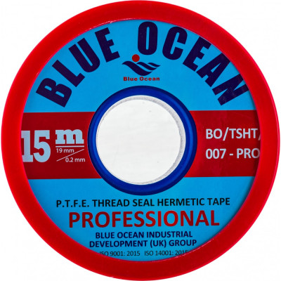 Blue Ocean Лента ФУМ - 19мм х 0,2мм х 15м BO/TSHT/022