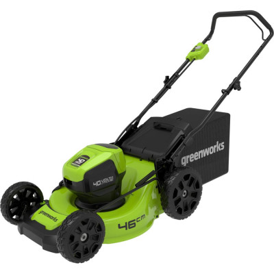 Бесщеточная аккумуляторная газонокосилка GreenWorks GD40LM46HP 2514407UB