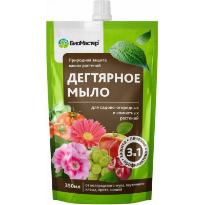 БиоМастер Дегтярное мыло, 350мл УП000009597
