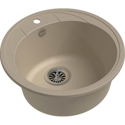 EWIGSTEIN Мойка кварц Elegant R45 1-чаша D-484мм E- R45 крем