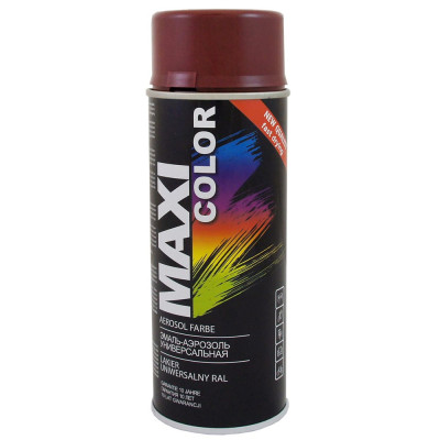 MAXI COLOR Эмаль-аэрозоль бордо 0,4л 3005MX