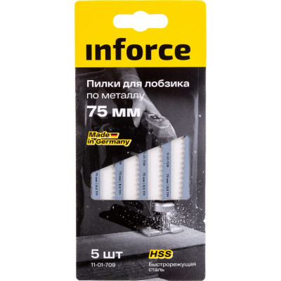 Пилки по металлу для лобзика Inforce 11-01-709