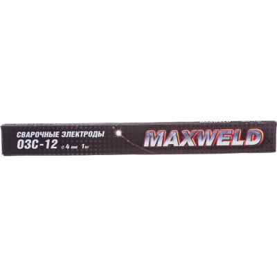 MAXWELD ЭЛЕКТРОДЫ СТАЛЬ 4ММ,1КГ ОЗС-12 OZS41