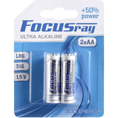 Focusray ULTRA ALKALINE LR6 BL2 620513