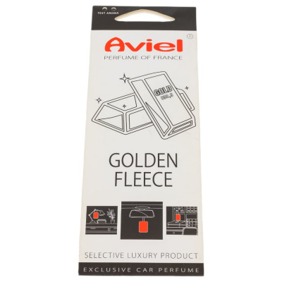 Картонный ароматизатор Aviel GOLDEN FLEECE 32058