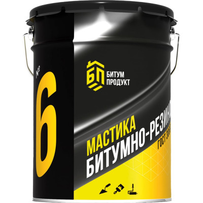 Битумно-резиновая мастика БИТУМ ПРОДУКТ BP-6