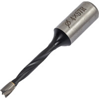 Сверло присадочное усиленное "глухое" (4x57.5 мм; S=10 мм; RH) ROTIS 412.0457R