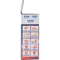 Светодиодная лампа RSV GX53-8W-4000K 100270