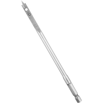 Сверло перовое по дереву (6 мм; шестигранный хвостовик) vertextools 1133-6