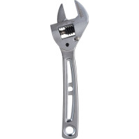 Разводной облегченный трещоточный ключ Jonnesway W27AR10 0-35 мм, L-250 мм 46334