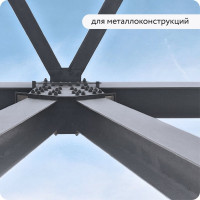 Состав для холодного цинкования Elcon Zintech Alume цинковая краска/цинковая грунтовка/ грунт по металлу противокоррозионный, аэрозоль 520 мл 00-00004045