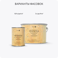 Пропитка-антисептик для бани и сауны Еlcon Sana Natural 2 л 00-00461539