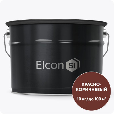 Быстросохнущий грунт по металлу Elcon Primer красно-коричневый, 10 кг 00-00002935