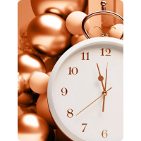 Аэрозольная краска Elcon Decor для мебели, для декора, для металла, для пластика, для керамики, для стекла, для гипса, быстросохнущая, акриловая, зеркальная медь, 520 мл 00-00002994