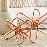 Аэрозольная краска Elcon Decor для мебели, для декора, для металла, для пластика, для керамики, для стекла, для гипса, быстросохнущая, акриловая, зеркальная медь, 520 мл 00-00002994