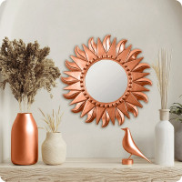 Аэрозольная краска Elcon Decor для мебели, для декора, для металла, для пластика, для керамики, для стекла, для гипса, быстросохнущая, акриловая, зеркальная медь, 520 мл 00-00002994