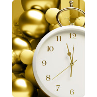 Аэрозольная краска Elcon для мебели, для декора, для металла, для пластика, для керамики, для стекла, для гипса, быстросохнущая, акриловая, зеркальное золото, 520 мл 00-00002992