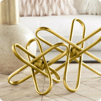 Аэрозольная краска Elcon для мебели, для декора, для металла, для пластика, для керамики, для стекла, для гипса, быстросохнущая, акриловая, зеркальное золото, 520 мл 00-00002992