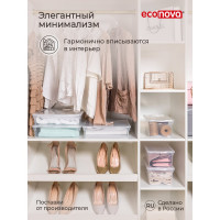 Универсальный ящик Econova Кристалл 330х190х120 мм 5 л бесцветный 431249201