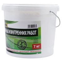 Водоэмульсионная краска для наружных и внутренних работ Movatex elite 7 кг Т11884