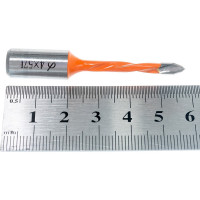 Сверло присадочное усиленное сквозное (4x57.5 мм; S=10 мм; LH) ROTIS 422.0457L