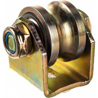 Колесо анодированное роликовое для откатных ворот 32 мм MFK-TORG ГВ-32mm