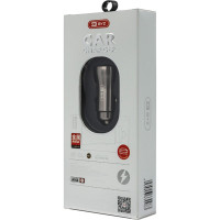 Автомобильное зарядное устройство BYZ 2хUSB-А, 3.1 А, чёрный металл 23750-YL-819BKGN