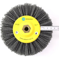 Щетка дисковая нейлоновая 6-013 (150 мм; P120) для УПМ/УШМ ОСБОРН PLM.DB150M14P120