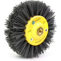 Щетка дисковая нейлоновая 6-013 (150 мм; P120) для УПМ/УШМ ОСБОРН PLM.DB150M14P120