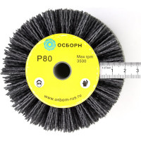 Щетка валик нейлоновая 6-027 (100 мм; P80) для Makita 9741 ОСБОРН PLM.RB10012013P80