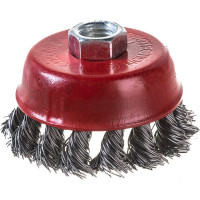 Кордщетка чашечная для УШМ витая жесткая 75 мм Профессионал 484895