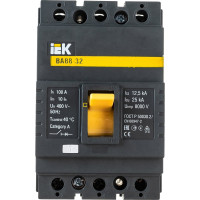 Автоматический выключатель IEK ВА88-32 3Р 100А 25кА SVA10-3-0100