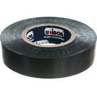 Изолента ПВХ UNIBOB 15 мм х 20 м, черная, 130 мкм 211765