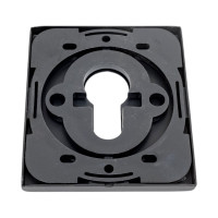 Декоративная накладка ARMADILLO на ЦМ ET Protector/USS BL, черный 42991