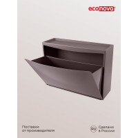 Обувница Econova 512х185х380 мм коричневый 433281414