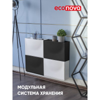 Обувница Econova 512х185х380 мм белый 433281416