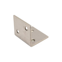 Широкий уголок VORMANN 40х40х40х2 мм, нержавеющая сталь 010177040