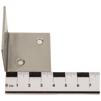 Широкий уголок VORMANN 40х40х40х2 мм, нержавеющая сталь 010177040