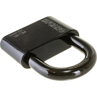 Навесной замок Fuaro PL-15-70 Black диск. 4 кл., блистер 42283