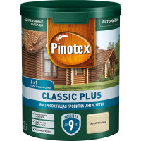Быстросохнущая пропитка-антисептик 3в1 PINOTEX CLASSIC PLUS (ель натуральная; 0.9 л) 5727790