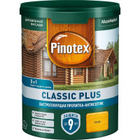 Быстросохнущая пропитка-антисептик 3в1 PINOTEX CLASSIC PLUS (сосна; 0.9 л) 5727794
